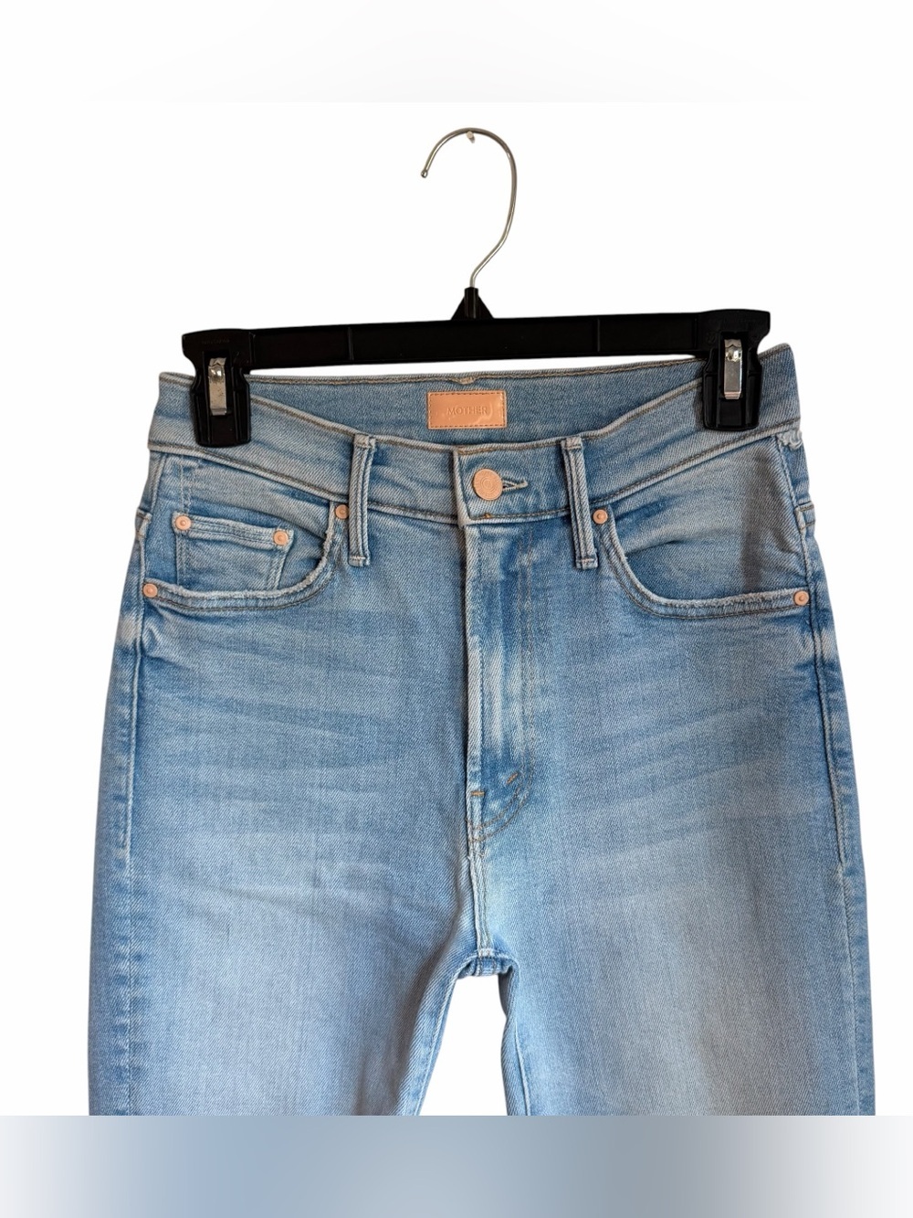 Mother The Insider Crop Step Fray Limited Edition Jeans Size 26 - Picture 8 of 16